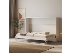 SMARTBett Schrankbett Serie M 120H Horizontal 120x200cm (Tiefe 40cm)