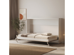SMARTBett Schrankbett Serie M 120H Horizontal 120x200cm (Tiefe 40cm)