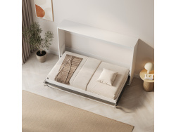 SMARTBett Schrankbett Serie M 120H Horizontal 120x200cm (Tiefe 40cm)
