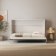 SMARTBett Schrankbett Serie M 120H Horizontal 120x200cm (Tiefe 40cm)