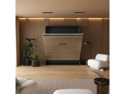 Murphy bed M1(40 cm depth) 140x200 Vertical Anthracite /...