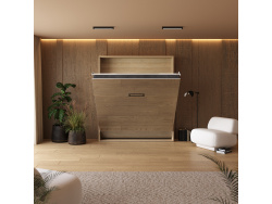 Murphy bed M1(40 cm depth) 140x200 Vertical Anthracite /...