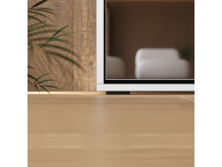 Schrankbett M1(40 cm Tiefe) 140x200 Vertikal Weiss /Spiegel