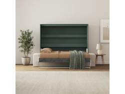 SMARTBett 160x200 Schrankbett inkl.SOFA Sandgrau...