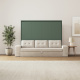 SMARTBett 160x200 Murphy  Bed  incl.Sofa Sand  Grey Horizontal M2 (Depth 55cm)  Stone green