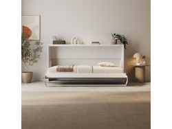 SMARTBett Schrankbett Serie M 90H Horizontal 90x200cm (Tiefe 40cm)