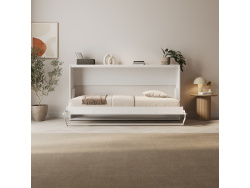 SMARTBett Schrankbett Serie M 90H Horizontal 90x200cm (Tiefe 40cm)