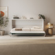 SMARTBett Schrankbett Serie M 90H Horizontal 90x200cm (Tiefe 40cm)