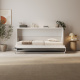 SMARTBett Schrankbett Serie M 90H Horizontal 90x200cm (Tiefe 40cm)