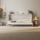 SMARTBett Schrankbett Serie M 90H Horizontal 90x200cm (Tiefe 40cm)