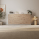 SMARTBett Schrankbett Serie M 90H Horizontal 90x200cm (Tiefe 40cm)