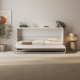 SMARTBett Schrankbett Serie M 90H Horizontal 90x200cm (Tiefe 40cm)