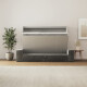 SMARTBett 140x200 Wall Bed Horizontal M2 (Depth 55cm) Pearl  Grey withl. SOFA Anthracite
