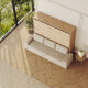 SMARTBett 160x200 Wall Bed Horizontal M2 (Depth 55cm) Wild Oak incl. SOFA