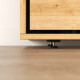 SMARTBett 160x200 Wall Bed Horizontal M2 (Depth 55cm) Wild Oak incl. SOFA