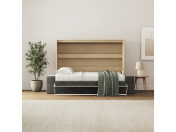 SMARTBett 140x200 Murphy Bed Horizontal M2 (Depth 55cm)...