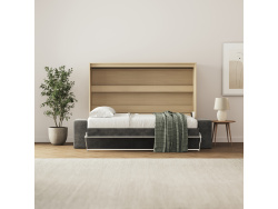 SMARTBett 140x200 Murphy Bed Horizontal M2 (Depth 55cm)...