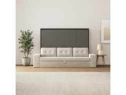 SMARTBett 140x200 Wall Bed Horizontal M2 (Depth 55cm)...