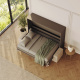SMARTBett 140x200 Wall Bed Horizontal M2 (Depth 55cm) Anthrazit incl. SOFA Anthracite